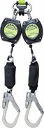 Блокирующее двойное устройство втягивающего типа с большим карабином 2м (трос) К60